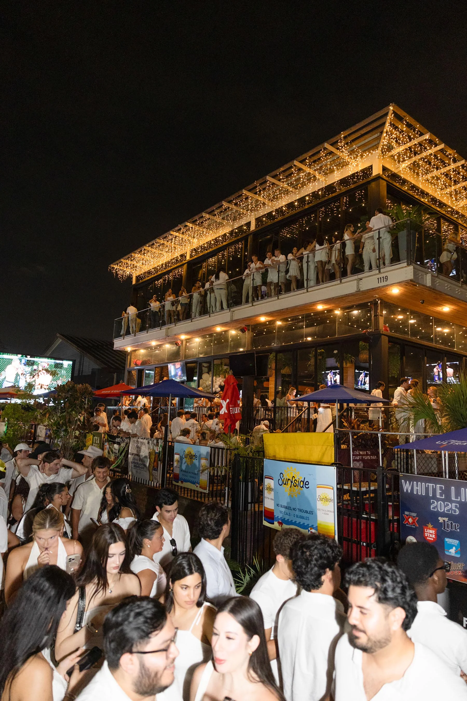 White Linen Night atmosphere