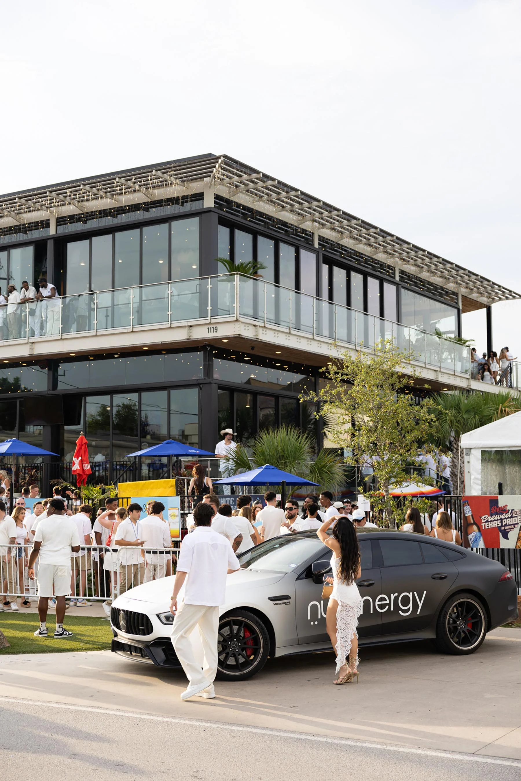 White Linen Night atmosphere